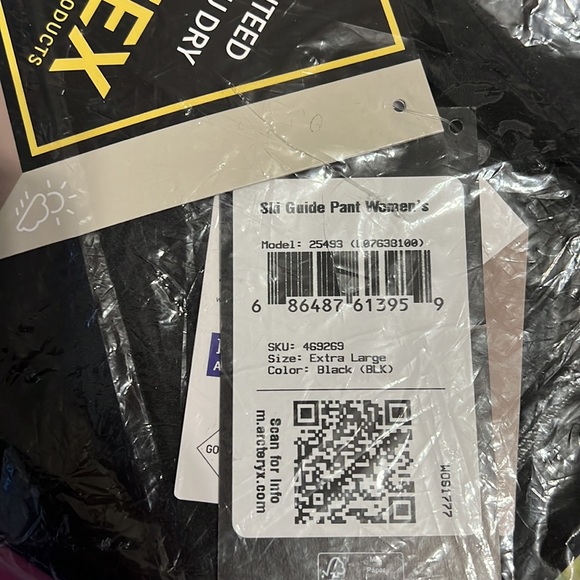 SKI GUIDE PANT WOMEN'S XL Black - Picture 8 of 9